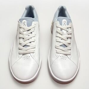 ON Running The Roger Advantage White Light Blue Women's Tennis Shoes Size 9